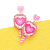 Pickleball Racket Dangle Earrings - Madeline Love - Flyclothing LLC