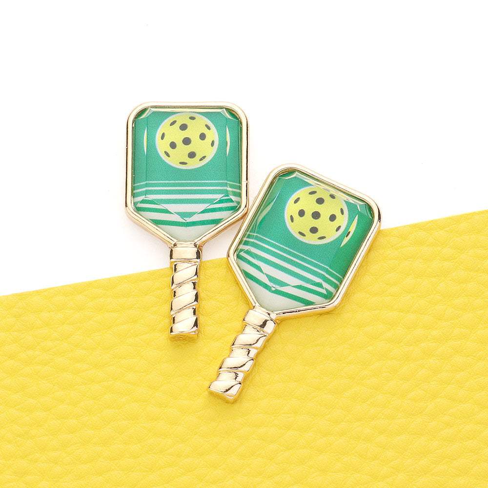 Pickleball Racket Earrings - Madeline Love - Flyclothing LLC