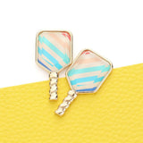 Pickleball Racket Earrings - Madeline Love - Flyclothing LLC
