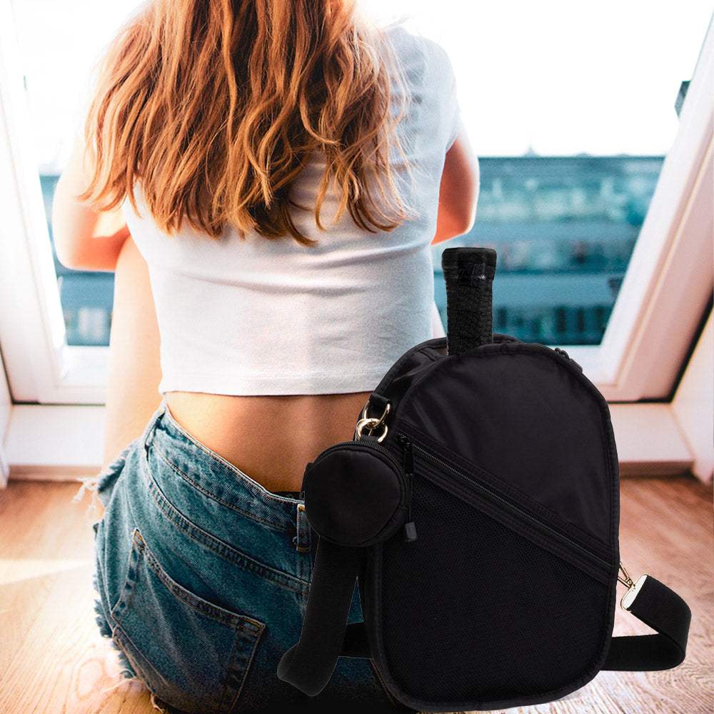 Pickleball Sling Bag / Crossbody Bag - Madeline Love - Flyclothing LLC