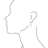 Pink Opal and Bronze Drop Earring - Barse Jewelry