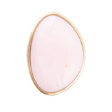 Pink Opal Golden Statement Ring - Barse Jewelry - Flyclothing LLC
