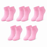 tittimitti® Kids’ 98% Organic Cotton Ankle Socks 5-Pack – Ages 1–12 - tittimitti - Flyclothing LLC