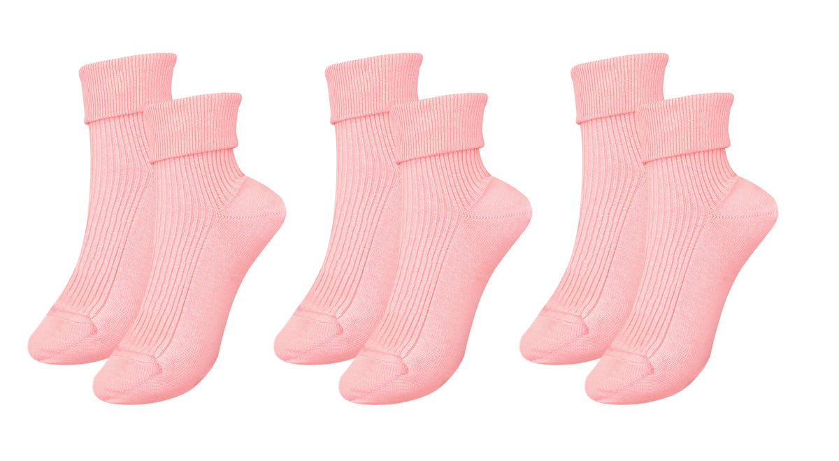 tittimitti® Women’s 100% Organic Combed Cotton Socks 3-Pack – Made in Italy - tittimitti - Flyclothing LLC