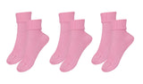 tittimitti® Women’s 100% Organic Combed Cotton Socks 3-Pack – Made in Italy - tittimitti - Flyclothing LLC