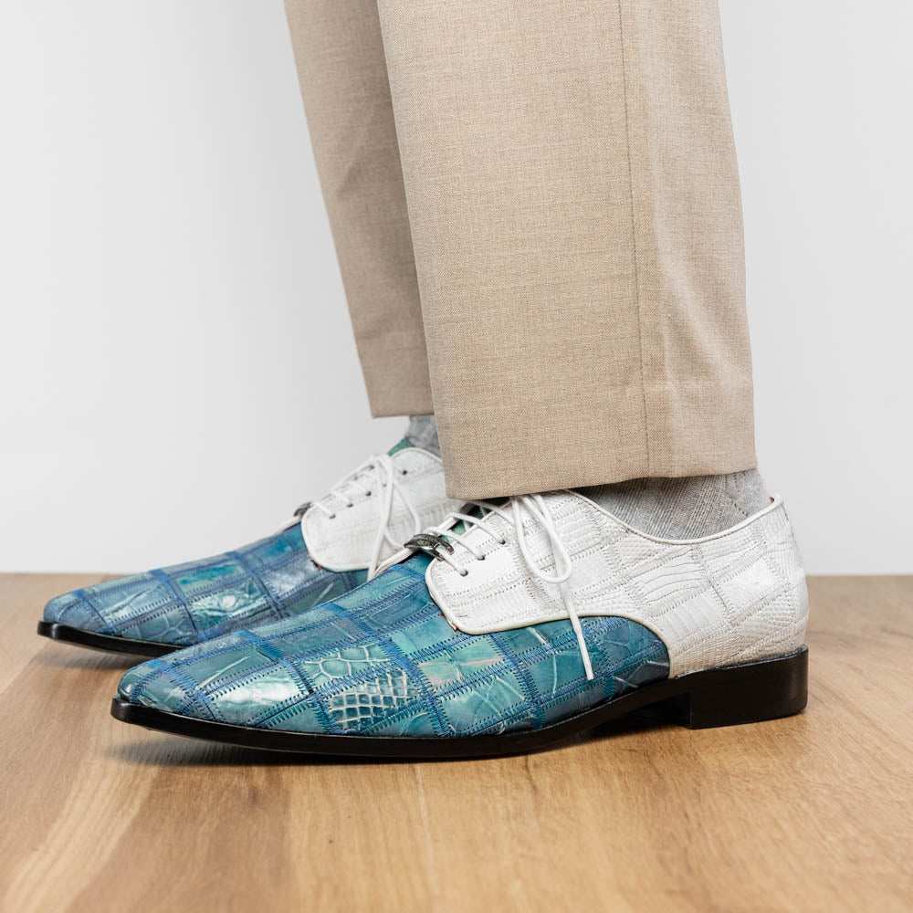 Pissa Aqua/White - Marco Di Milano - Flyclothing LLC