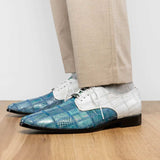 Pissa Aqua/White - Marco Di Milano - Flyclothing LLC