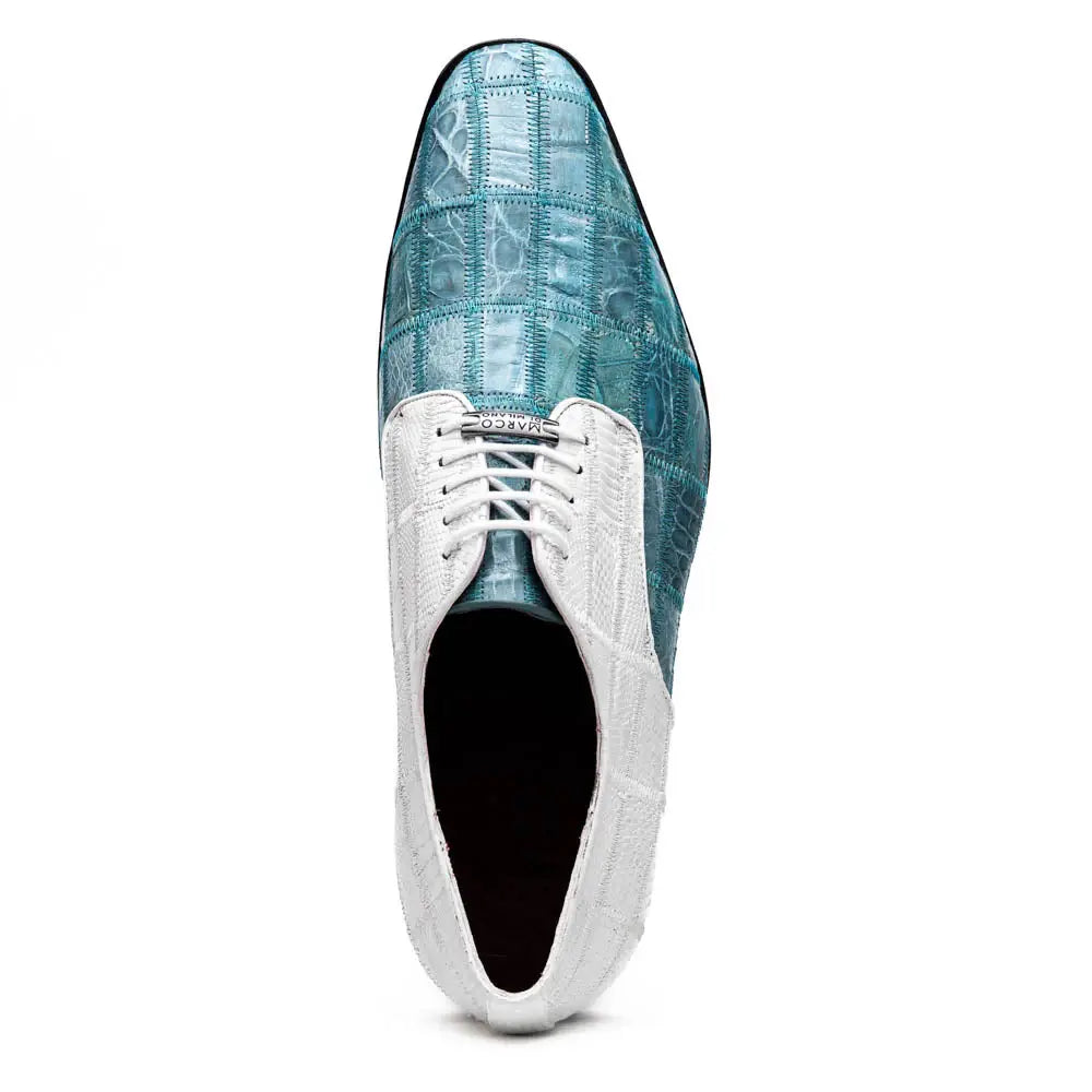Pissa Aqua/White - Marco Di Milano - Flyclothing LLC