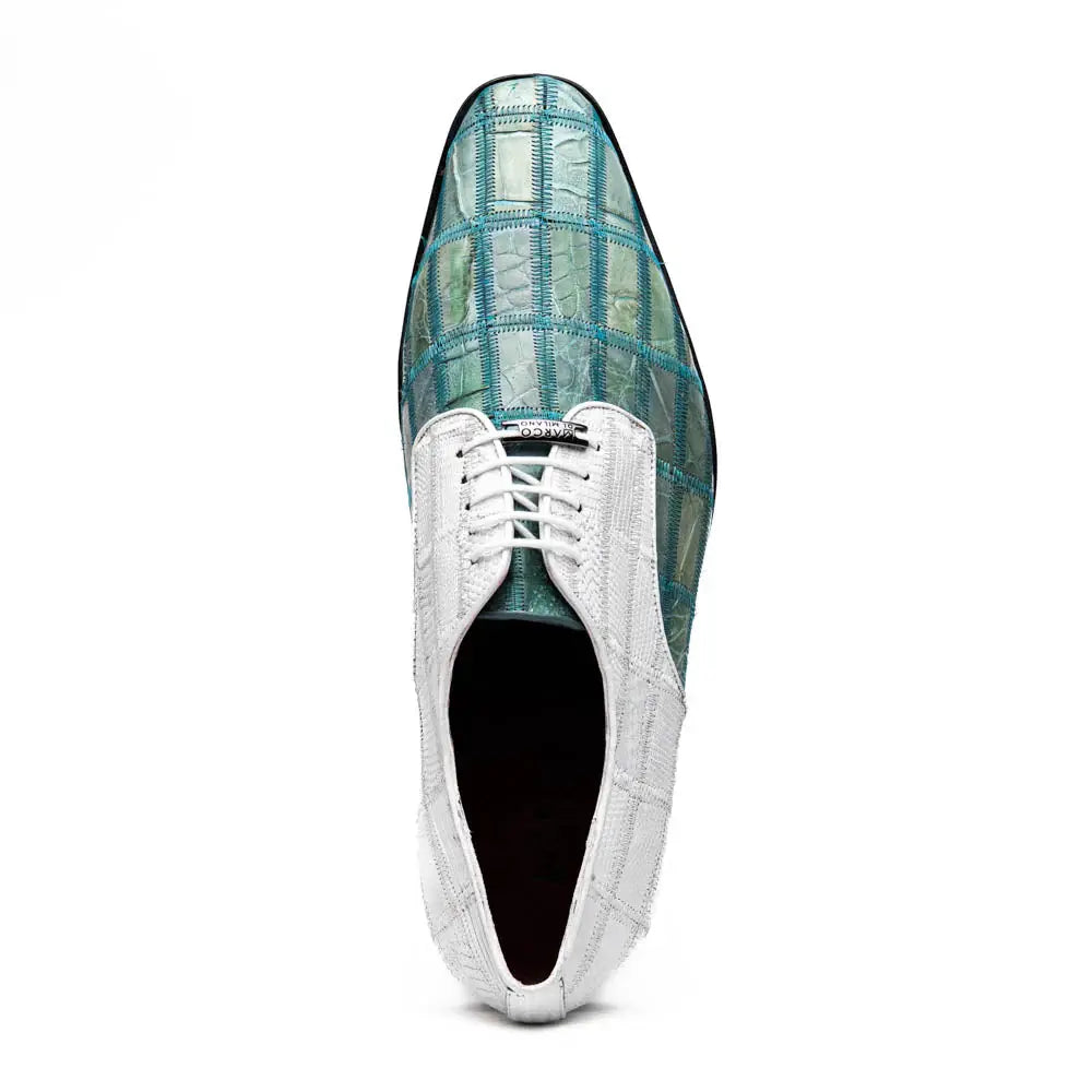 Pissa Tourquoise/White - Marco Di Milano - Flyclothing LLC