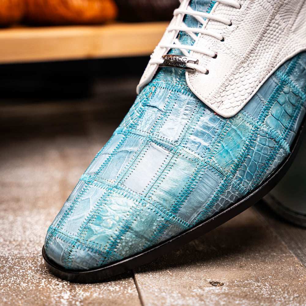 Pissa Aqua/White - Marco Di Milano - Flyclothing LLC