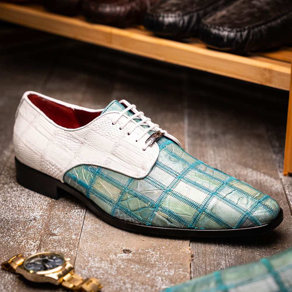 Pissa Tourquoise/White - Marco Di Milano - Flyclothing LLC