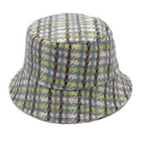 Plaid Check Patterned Bucket Hat - Madeline Love - Flyclothing LLC