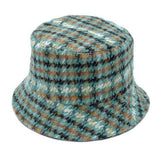 Plaid Check Patterned Bucket Hat - Madeline Love - Flyclothing LLC