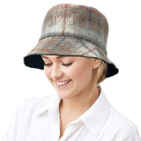 Plaid Check Patterned Bucket Hat - Madeline Love - Flyclothing LLC