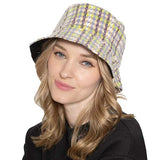 Plaid Check Patterned Bucket Hat - Madeline Love - Flyclothing LLC