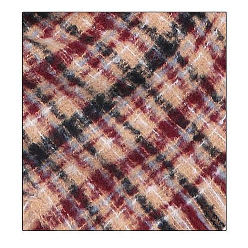 Plaid Liner Square Blanket Scarf Shawl - Madeline Love - Flyclothing LLC