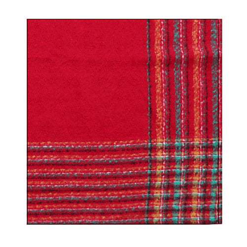 Plaid Liner Square Blanket Scarf Shawl - Madeline Love - Flyclothing LLC