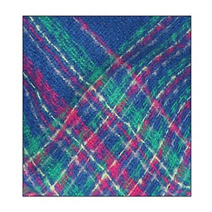 Plaid Liner Square Blanket Scarf Shawl - Madeline Love - Flyclothing LLC