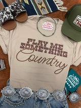 Play Me Something Country Graphic Tee - Wild Junkie - Flyclothing LLC