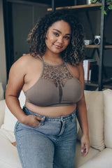 Plus Cutout Seamless Bralette