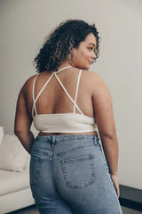 Plus Cutout Seamless Bralette