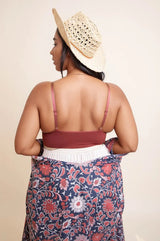 Curvy Waistband Loop Lace Brami – Elegant Plus Size Lace Detail - Boho Clothing and Accessories - Flyclothing LLC