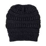 Plush Cable Knit Hat Beanie Fleece Lined Beanie - Madeline Love - Flyclothing LLC