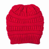 Plush Cable Knit Hat Beanie Fleece Lined Beanie - Madeline Love - Flyclothing LLC