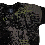 Pollution Clothing Skid Row Shirt (close up)