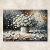 Canvas Print: "Porcelain Bloom" - Tailored Canvases - Flyclothing LLC