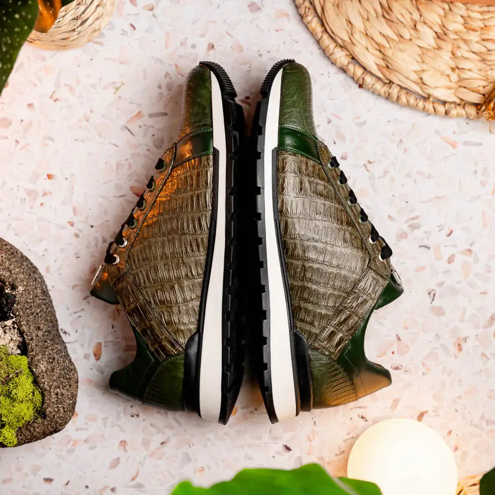 Portici Green / Olive - Marco Di Milano - Flyclothing LLC