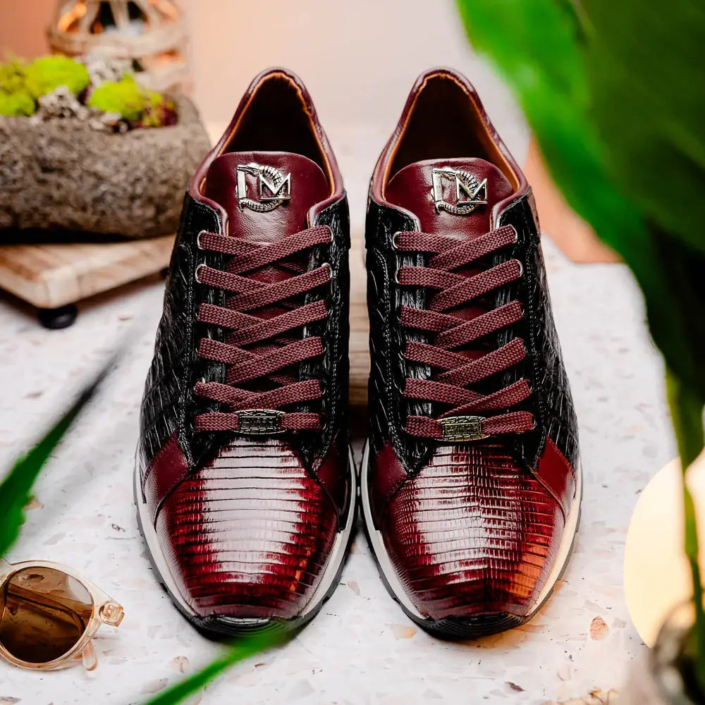 Portici Wine / Black - Marco Di Milano - Flyclothing LLC