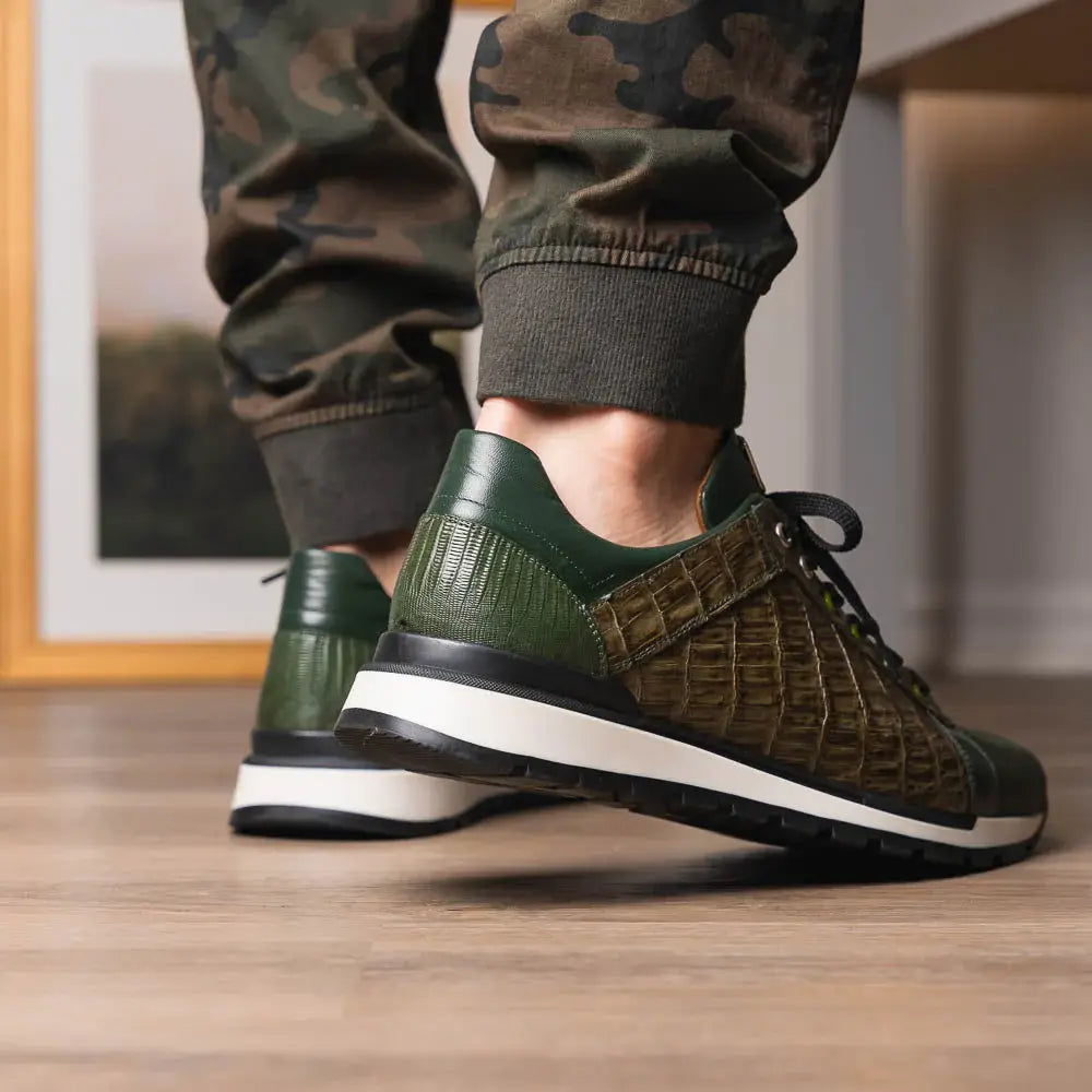Portici Green / Olive - Marco Di Milano - Flyclothing LLC