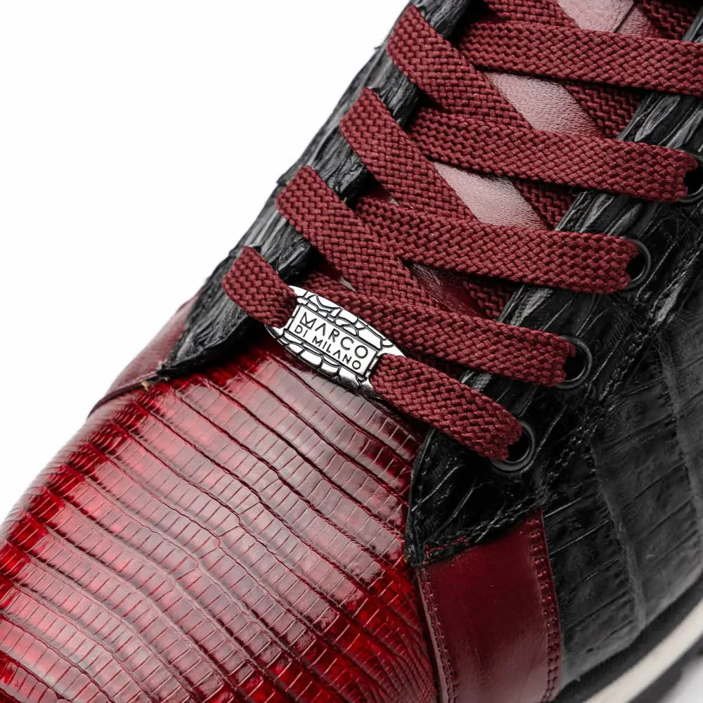 Portici Wine / Black - Marco Di Milano - Flyclothing LLC