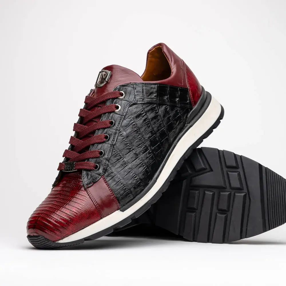 Portici Wine / Black - Marco Di Milano - Flyclothing LLC