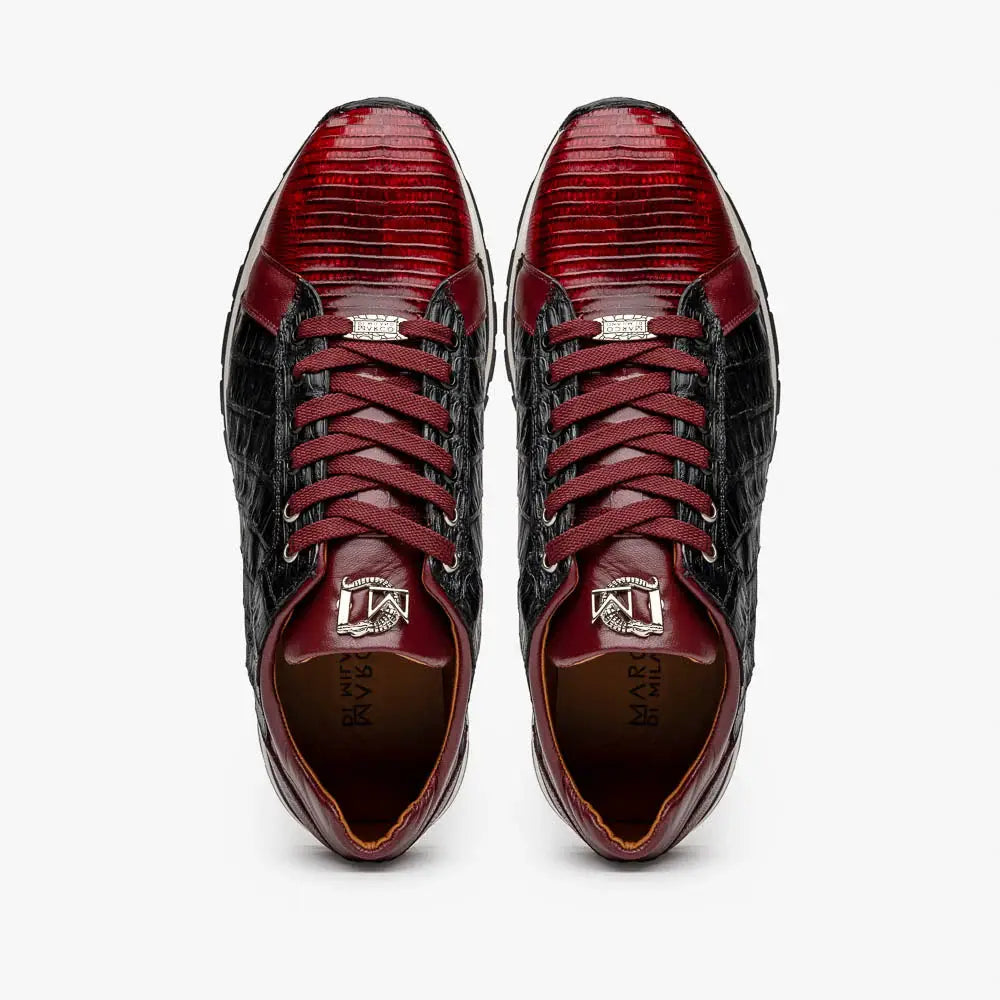 Portici Wine / Black - Marco Di Milano - Flyclothing LLC