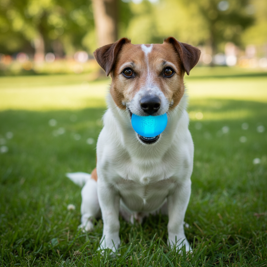 Strobe Ball Light-Up Dog Toy - Durable Floating Chew Ball | Made in USA - SodaPup/True Dogs, LLC - Flyclothing LLC