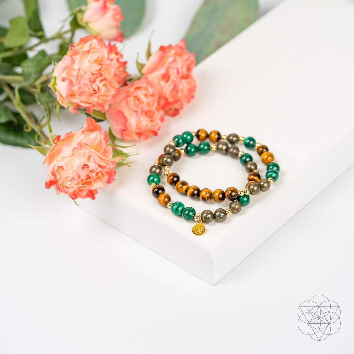 Powerhouse of Success - Trio of Stones Bracelet Bundle - Conscious Items - Flyclothing LLC