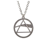Pink Floyd Dark Side Prism Pendant - Alchemy of England - Flyclothing LLC