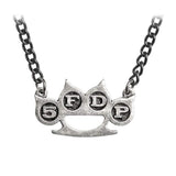 5 Finger Death Punch Knuckle Duster Pendant - Alchemy of England - Flyclothing LLC