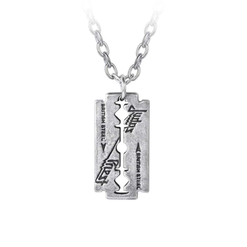 Judas Priest Razorblade Pendant - Alchemy of England - Flyclothing LLC