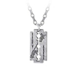 Judas Priest Razorblade Pendant - Alchemy of England - Flyclothing LLC
