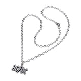 AC/DC Lightning Logo Pendant - Alchemy of England - Flyclothing LLC