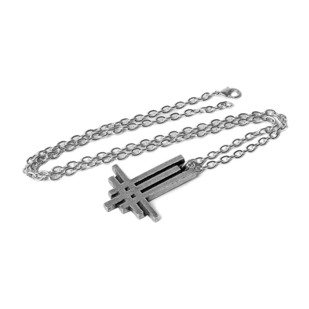 Behemoth Cross Pendant - Alchemy of England - Flyclothing LLC