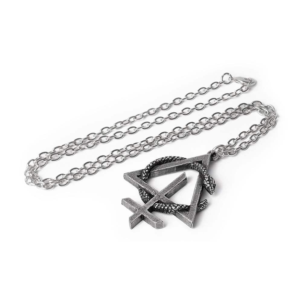 Behemoth Opvs Contra Natvram Snake Symbol Pendant - Alchemy of England - Flyclothing LLC