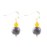 Prairie Quartz and Jade Drop Earrings - Barse Jewelry