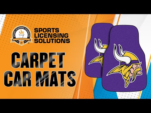 Los Angeles Rams Super Bowl LVI 2-pc Carpet Car Mat Set