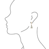 Prism Amazonite and Bronze Post Earrings - Barse Jewelry - Flyclothing LLC