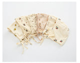 Baby Boy And Girl Print Pattern Belt Design Cotton Tire Cap Warm Hat In Autumn