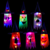 Halloween Colorful Glowing Wizard Hats Decorative Accessory - MyKids-USA® - Flyclothing LLC